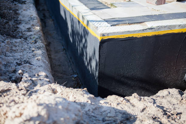 Professional Waterproofing technician working in New Providence, NJ